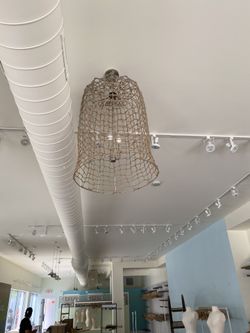 Unique chandelier set of two