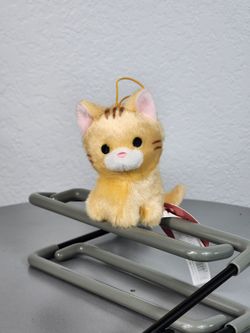 4" Neko-Chan Orange Tabby Cat Keychain Charm Plush