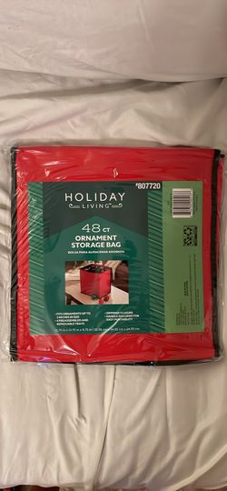 NEW - 48ct Ornament Storage