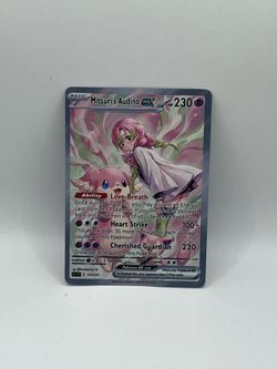 Non TCG Pokemon Mitsuri’s Audino ex Fan Art Card