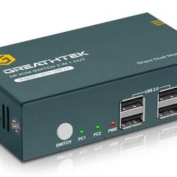 CONECTOR PARA MONITOR DUAL/DISPLAY PORT SWITCH DUAL MONITOR