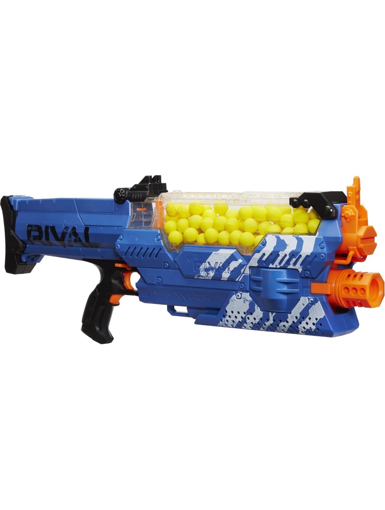 NERF Rival Nemesis MXVII-10K Blaster, Blue (Amazon Exclusive