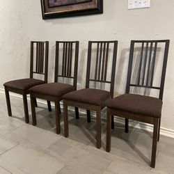 Set Of  4 Chairs IKEA 