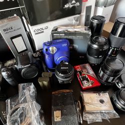 Camera Photography Gear SALE! New Used Vintage Classic Lenses Fujifilm Nikon Canon 