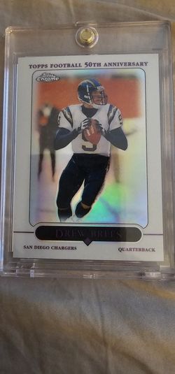 2005 Topps 50th Anniversary Drew Brees Refractor #119