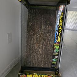 Naturalistic Terrarium 18×18×36 Reptile Tank