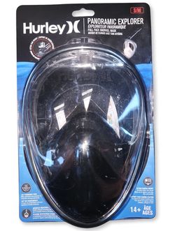 Hurley Snorkel Masks - S/M - Brand New - Full Face