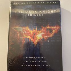 The Dark Knight Trilogy (DVD, 2012, 3-Disc Set, Limited Edition Gift Set) SEALED