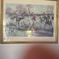 Hunt Scene Picture