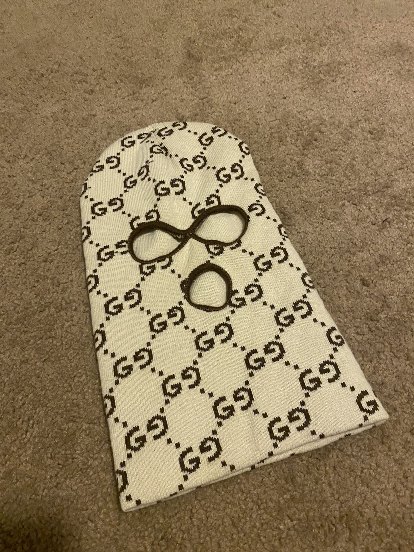 Monogram Ski Mask