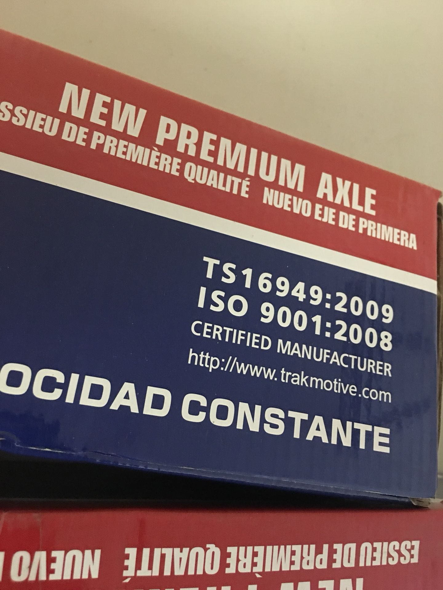 Brand new 1994 to 1997 Honda Accord cv Axle ( driver side ) Short one ..