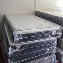 Full Size Mattress 14 Inches Pillow Top Quality and Comfort New From Factory Available All Sizes Delivery Same Day 