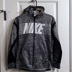 Nike Zip Up Hoodie - Youth Size Large