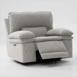 American Signature Renegade Power Recliner, Brookdale Ivory 
