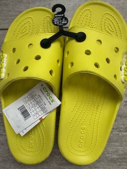 Lime color  Crocs clogs size US 9 men 11 women #summer #comfort New