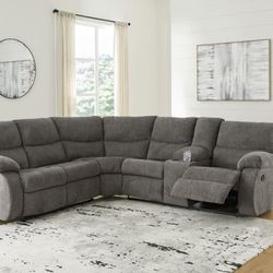 Recliner sectional by Ashley