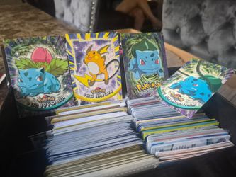 Pokemans cards and yu gi oh