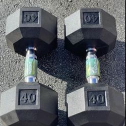 40.lbs X 2 Dumbbell Set