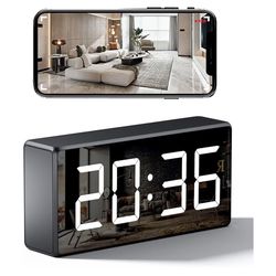 Full HD 4K WiFi Camera Clock