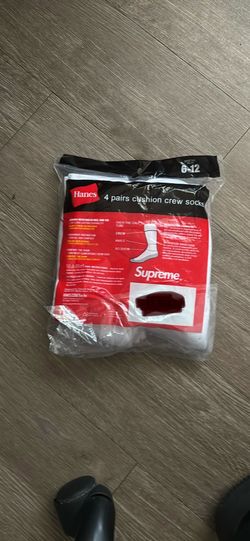 supreme socks white