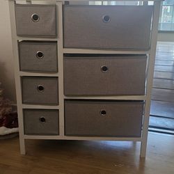 Fabric Drawers Dresser