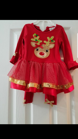 Baby girl Christmas outfit