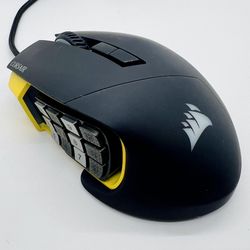 Corsair Scimitar Pro RGB - MMO Gaming Mouse -  12 Programmable Buttons - Tested