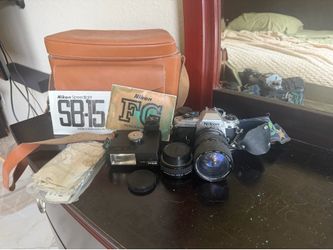 Vintage 35 mm Nikon fg