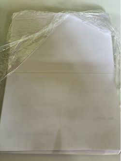 Folded shipping labels two side brand new