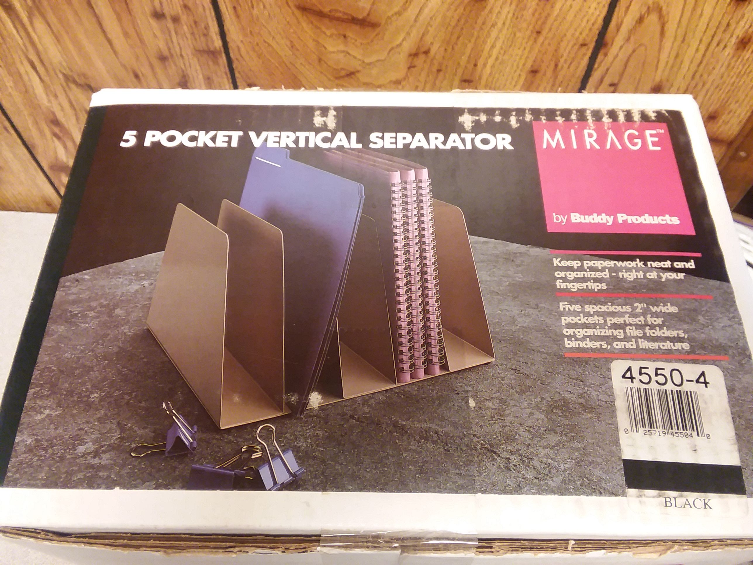5 Pocket Vertical Separator