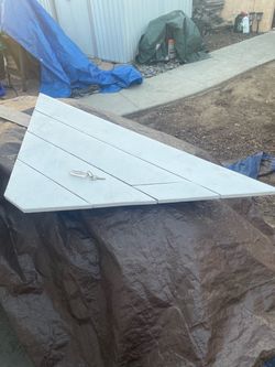 Large wood corner piece