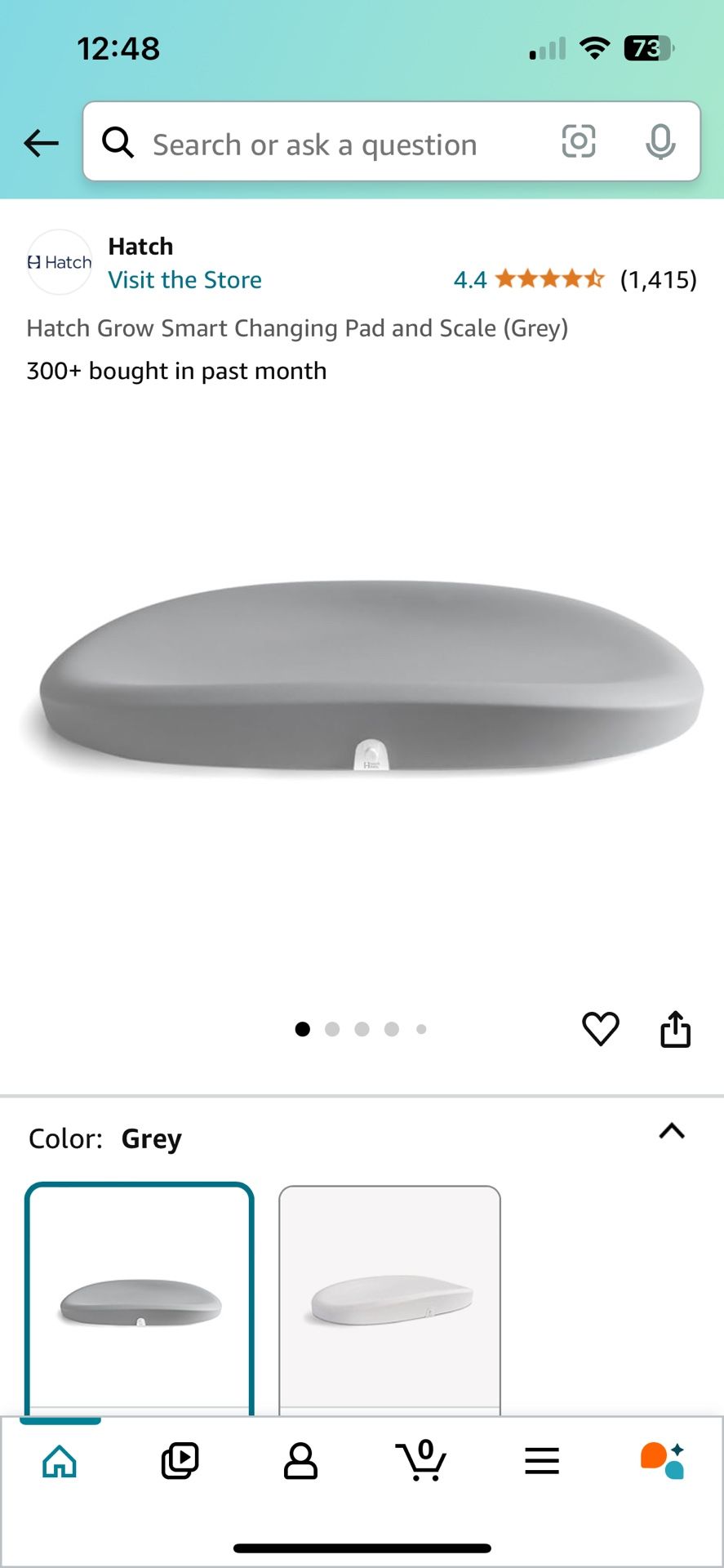 Hatch Baby Scale/ Changing Table