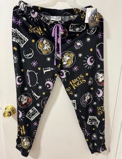 Disney Hocus Pocus Pajama Jogger Pants NWT