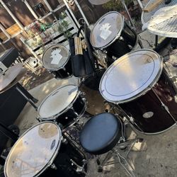 5 Piece Sound Percussion Drum Set
