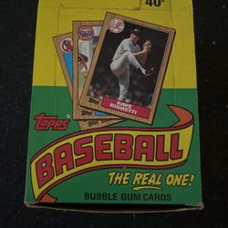36 Factory Sealed Packs Of 1987 Baseball Cards
