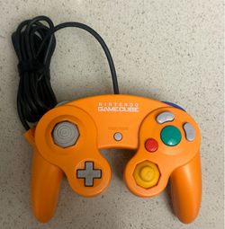 Orange Spice GameCube controller
