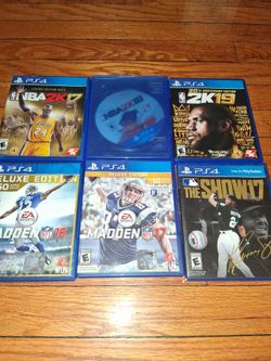 All PS4 Game Bundle –  Games