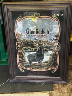 GLENFIDDICH single malt scotch Whisky Sign