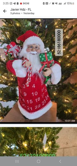Santa Claus with Calendar