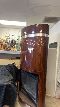 a Custom electric fireplace - comes in 2 parts- Originally $8500-