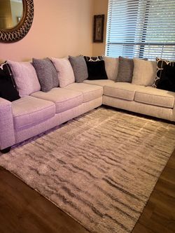 Beautiful Couch & Rug – Like New