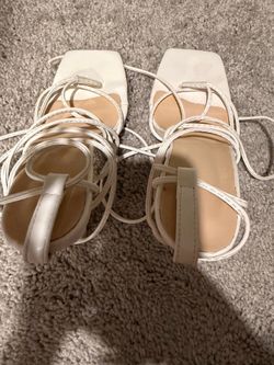 White heels