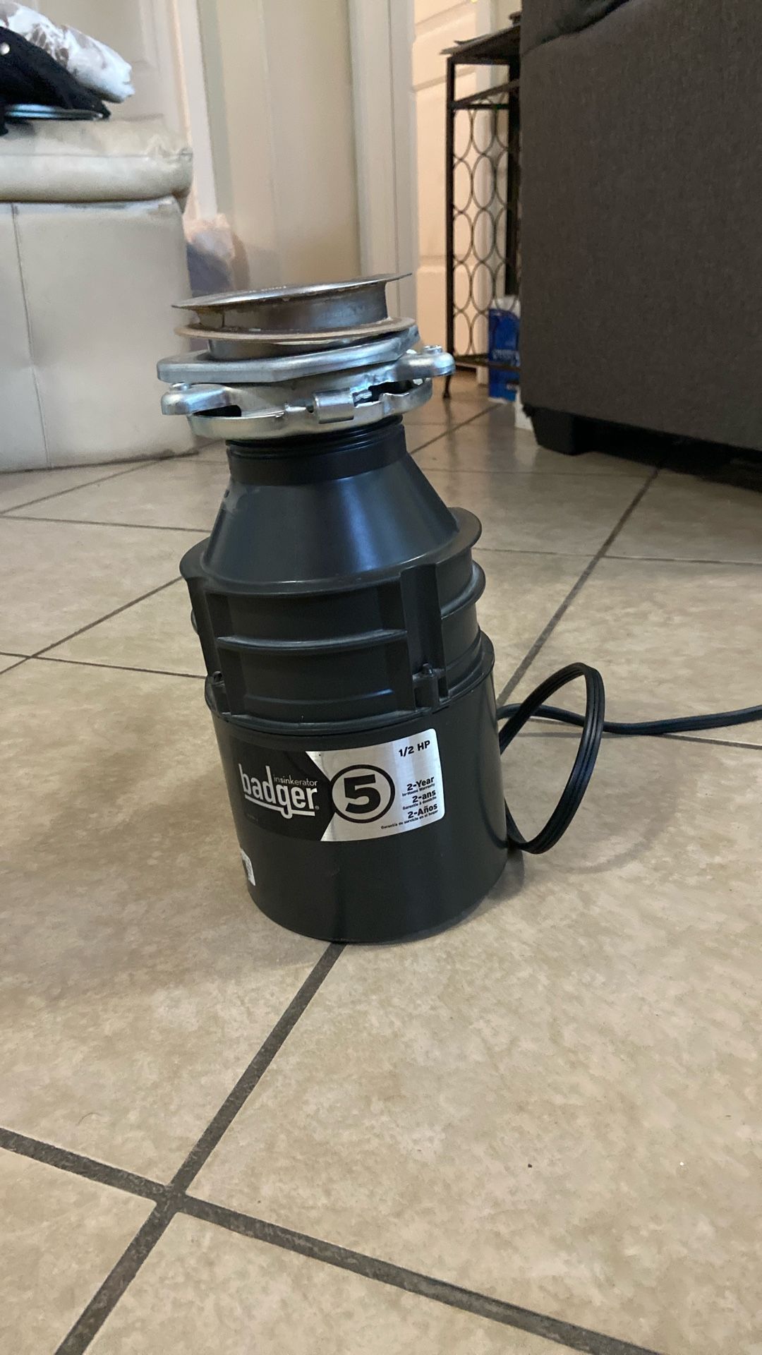 Badger Insinkerator (garbage disposal)