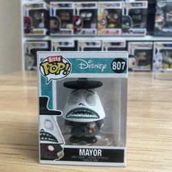BITTY Frowning Mayor Funko Pop #807 Disney Nightmare Before Christmas NBC Movies