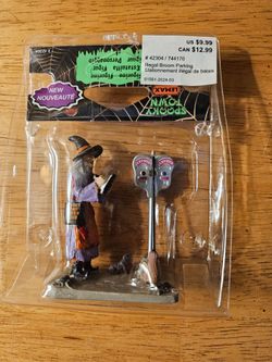 Halloween Spooky Town Illegal Broom Parking #744170