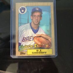 1987 Topps BJ Surhoff Rookie Card