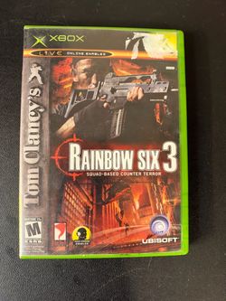 Tom Clancy's Rainbow Six 3 (Microsoft Xbox, 2003) CIB