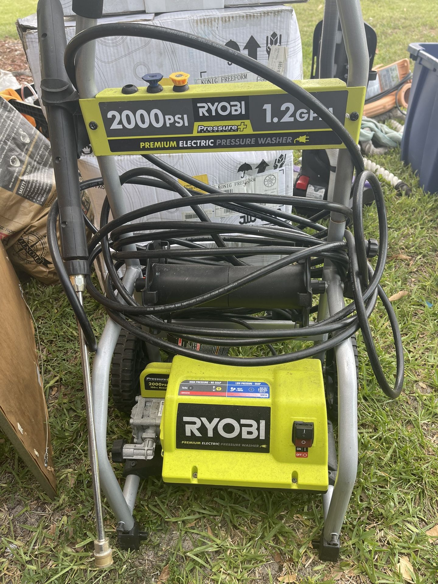 Ryobi 2000psi Electric Pressure Washer