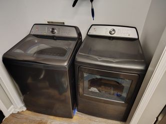 GE Profile Washer and Dryer Set
