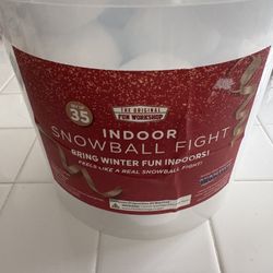 The Original Fun Workshop indoor snowballs